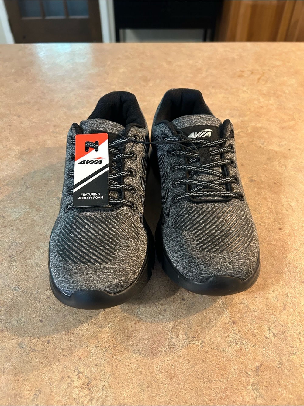 Avia Women's Athletic Sneakers - Black & Gray